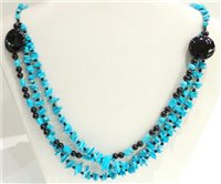 Collier Stocco Gioielli Femme in Pierres semi-précieuses Turchese COD476-01 - COD476-01